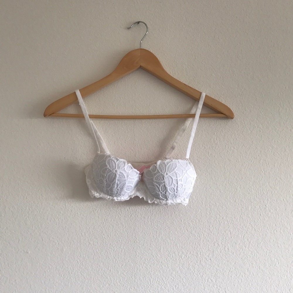 ➕White Lace Bra